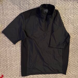 Adidas short sleeve windbreaker